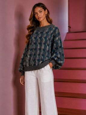 ⭐️VINTAGE GALA by Daniele Vignozzi Made in Italy Women's Sweater